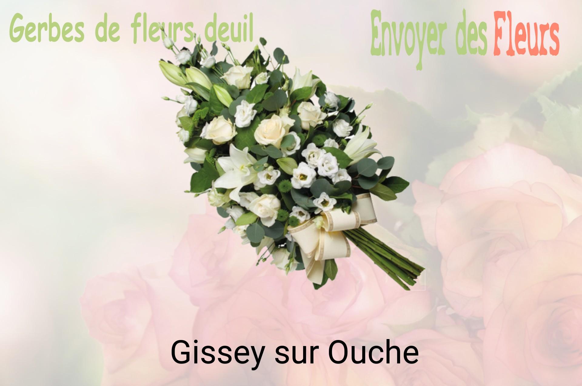 Gerbe de fleurs de deuil livrée à Gissey-sur-Ouche